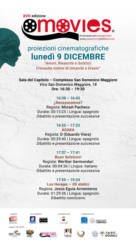 Programmazione Omovies XVII 9 dicembre 2024